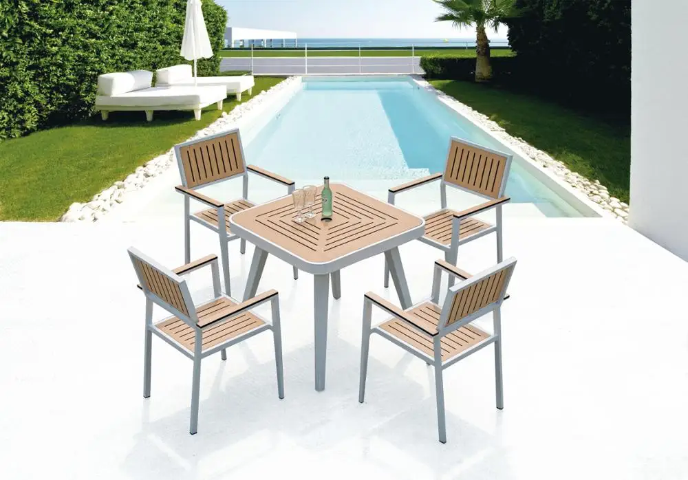  Modern Design Wood Dinning Table Dining Room Set Restaurant Furniture Outdoor Made In