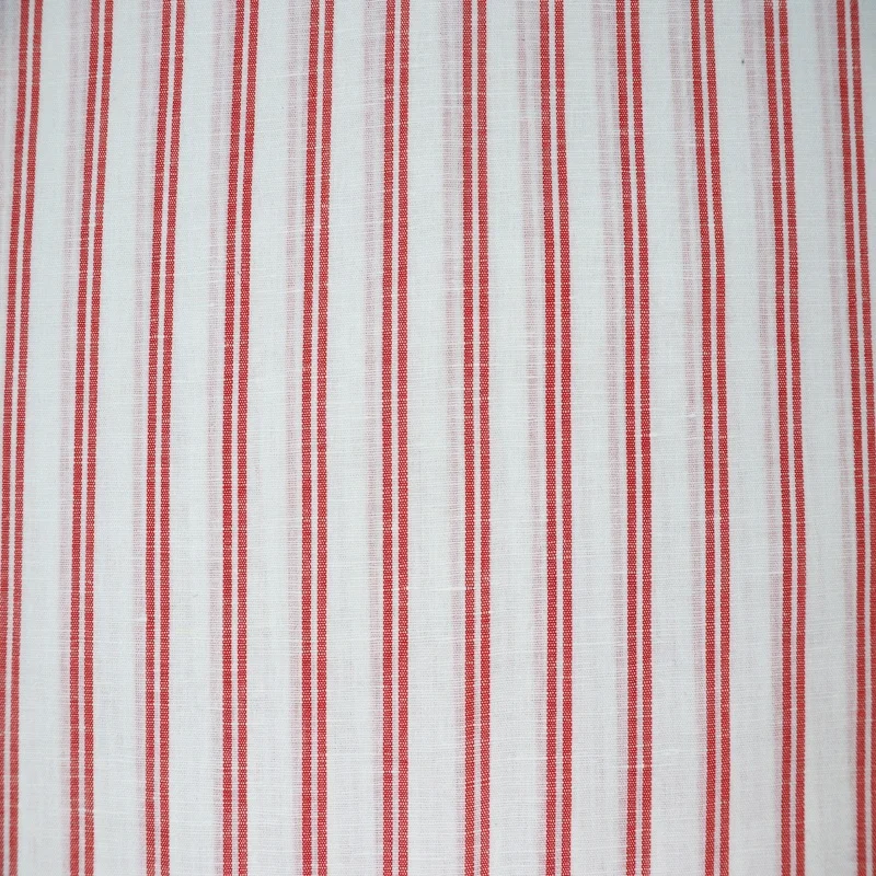 Natural fiber High Quality linen cotton fabric yarn dyed fabric striped fabric