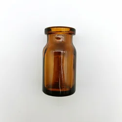 50ml Amber molded injection vials for antibiotics glass vials