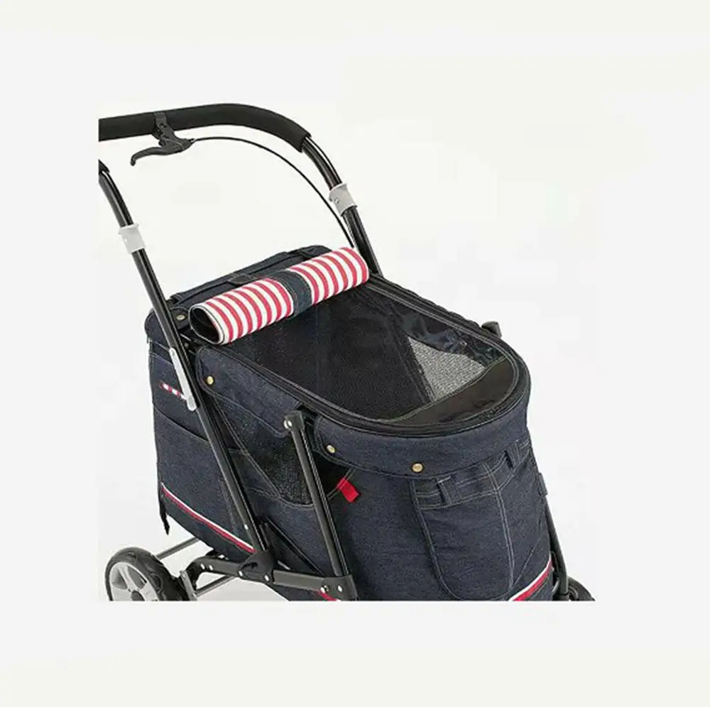 High Quality nylon Fabric Travel & Outdoors trolley  Dog Stroller pet+cages%2c+carriers+