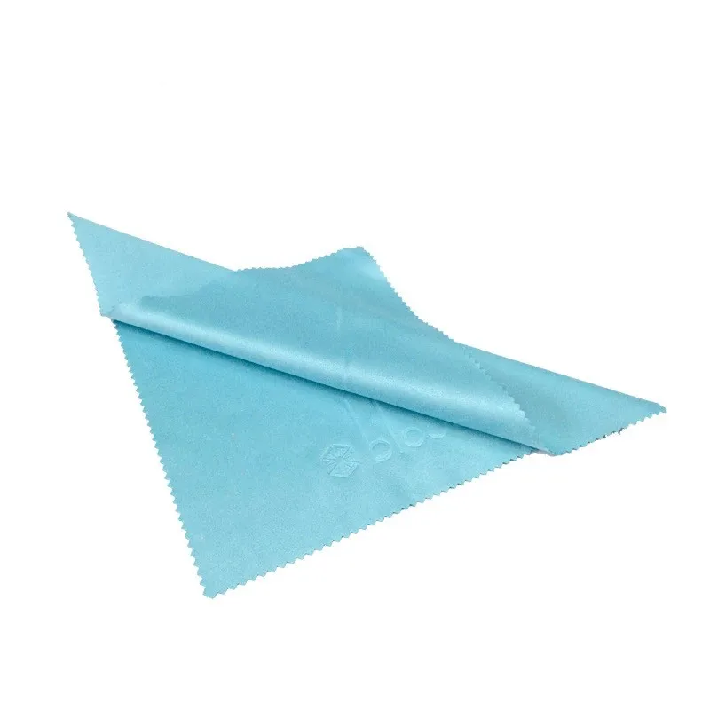 Custom quick dry clean microfibre towel and microfiber glasses cleaning cloth branded
