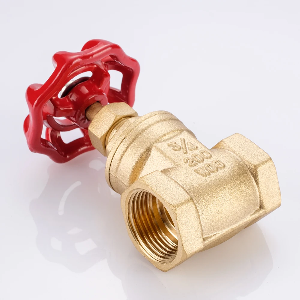 
6 inch 232psi BSP or NPT brass water gate valve 