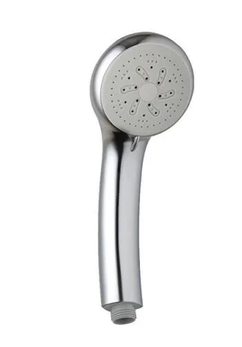 Cheap ABS Plastic 3 functional push button indoor portable shower