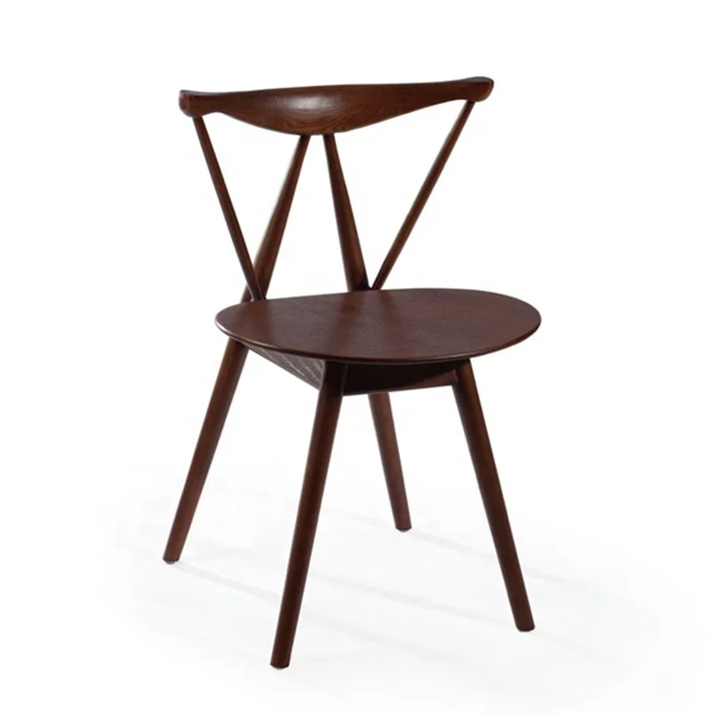 Morezhome modern side dining chair wooden chair for restaurant