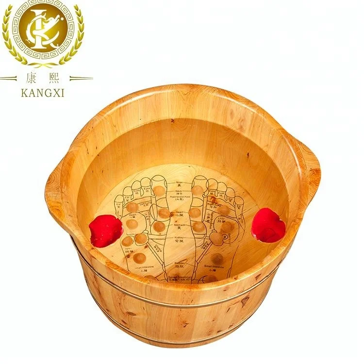 Китайская деревянная ванна для ног