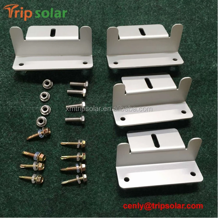 Z-Shape Aluminum Brackets For 2kw 5kw Solar System