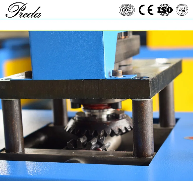 Multi-function Pittsburgh lockformer machine in 7 lock shapes for HVAC duct lock forming in 380V/420V/220V SA-12HB