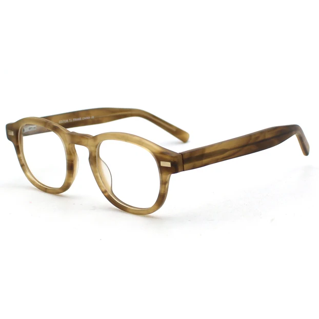OEM Custom brand optical glasses vintage buffalo horn design French style eyeglasses frames
