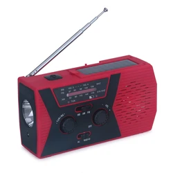 Portable Style and Rechargeable Battery Pack Power Supply survival kits am fm Weather alert Radio