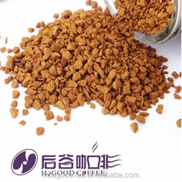 Fast production freeze dried coffee