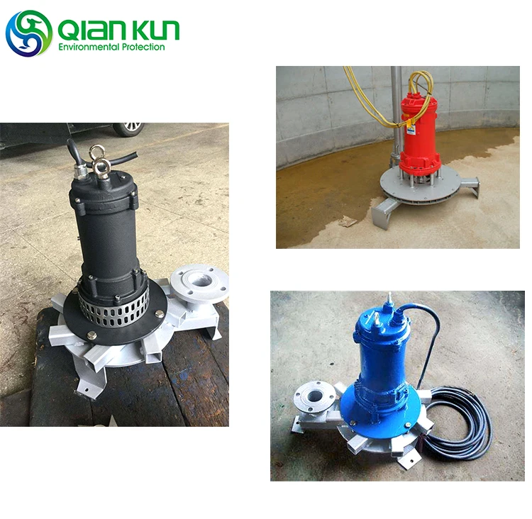 Wastewater Treatment Use Submersible Aerator Pump