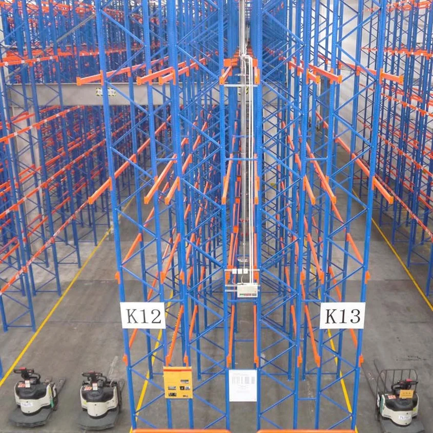 Heavy duty Q235B double deep racking with CE , ISO Certificate
