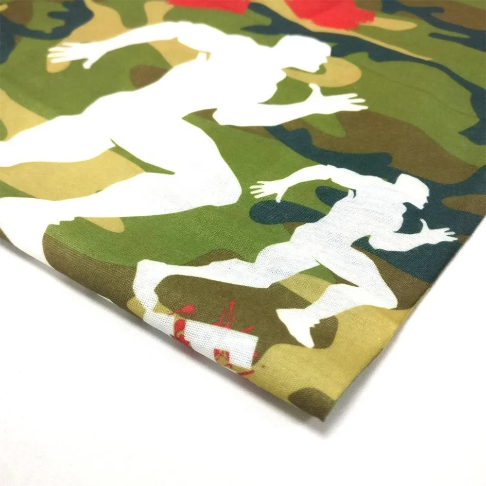 
seamless tubular camo pattern bandana for men/camouflage bandana 