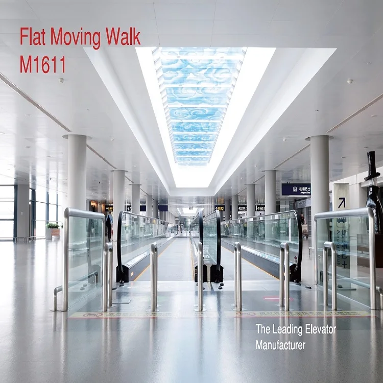 CE EAC Certified Endurable Stable Running Top Quality Moving Sidewalk