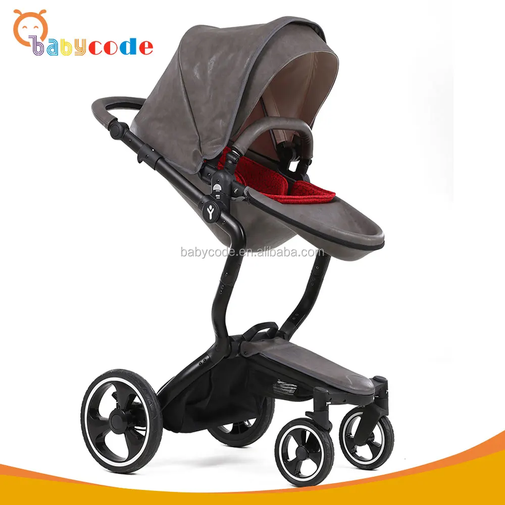 Luxury Baby Stroller With Cushion Child Cart Seat Cushion, Pushchair with Cotton pad Thick Mat 0-36 Month Baby