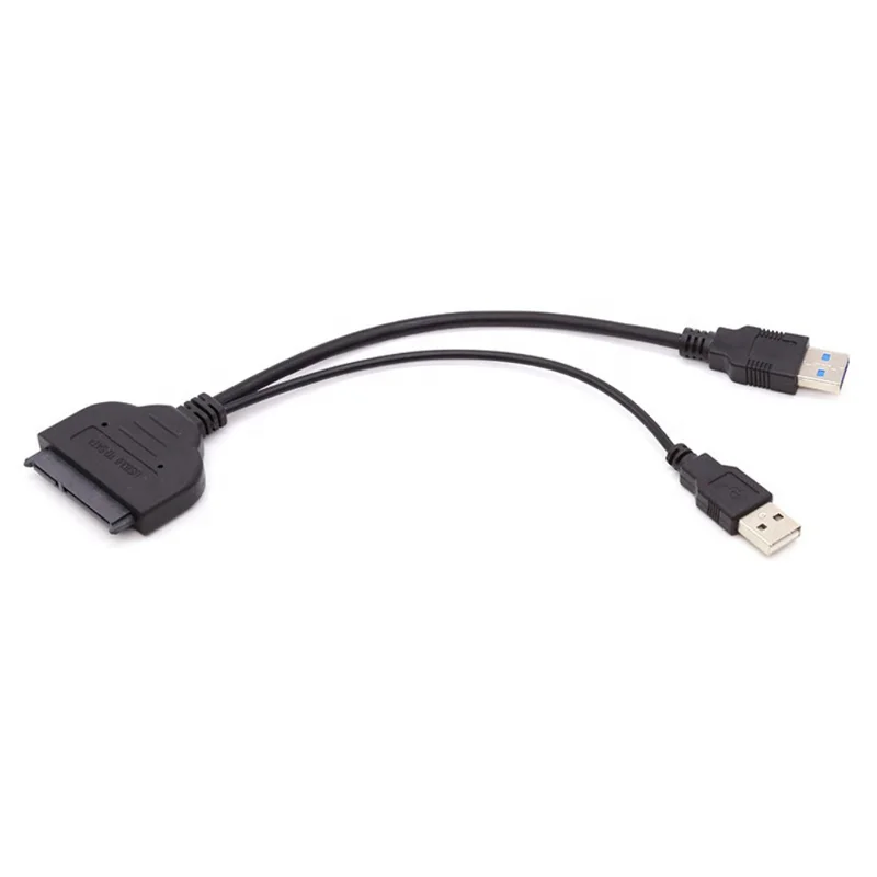 CD-ROM/PC/SSD/Mobile usb 2.0 3.0 to SATA II 3Gbps Hard Drive Adapter Cable usb to sata converter cable
