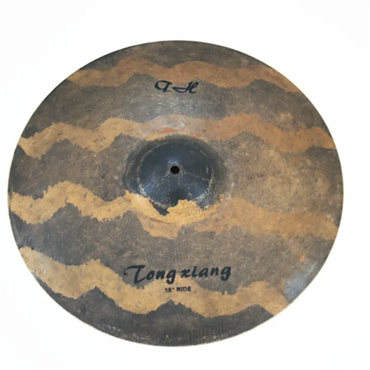 Chinese Beautiful Vintage Tongxiang Cymbal hand craffted cymbal for sale