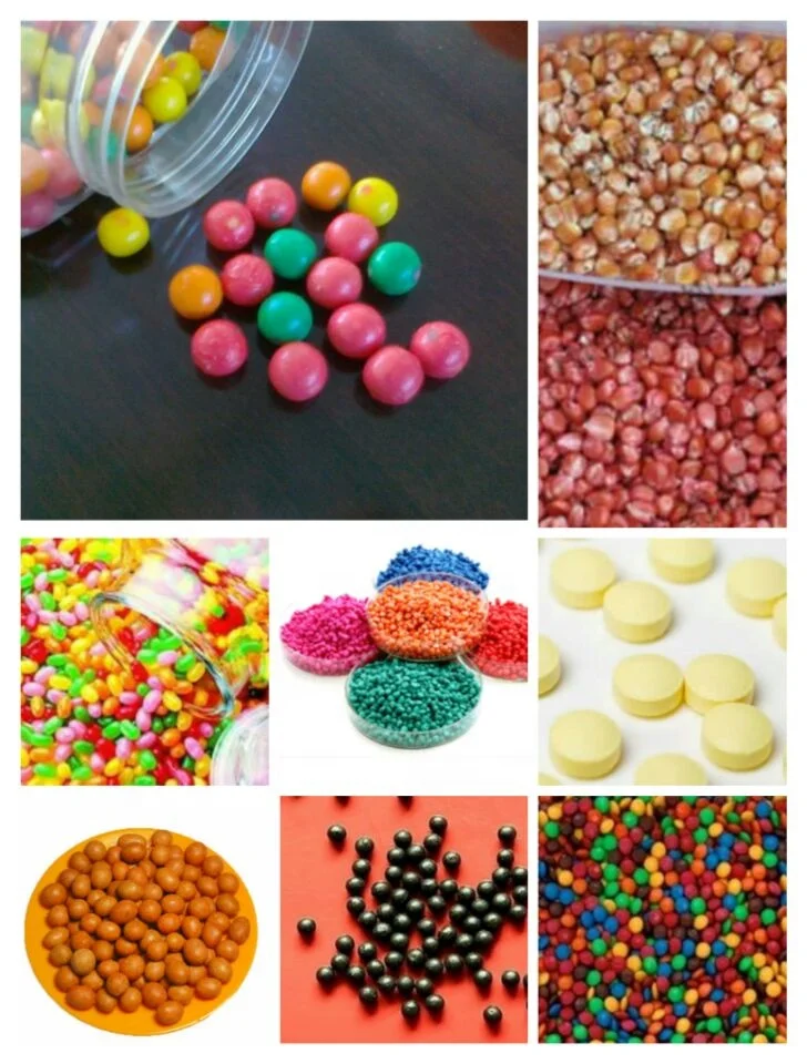 Medicine powder almond  nuts and peanut sugar coating machine is high-quality tablet coating machine in China