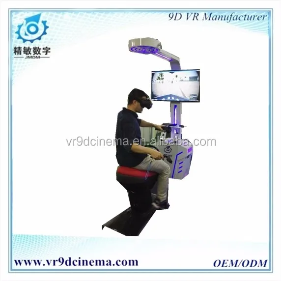 Shopping Mall 9D VR 360 vision Crazy horse racing simulator Virtual Reality horse riding Simulator