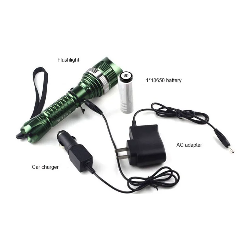 Outdoor flashlight items police Security led flashlight for self defense