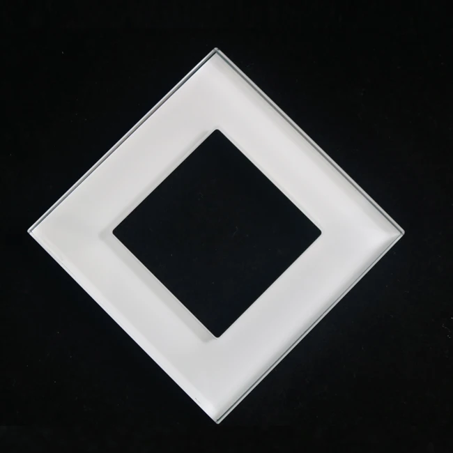 wall socket glass switch panel,light switch glass plates, electrical touch switch electric glass