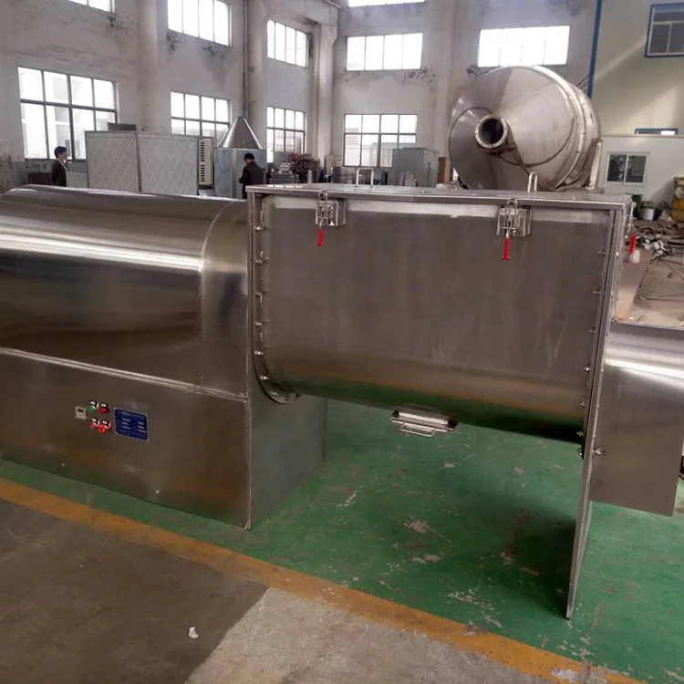 
Professional industrial equipment food mixing horizontal ribbon mixer 