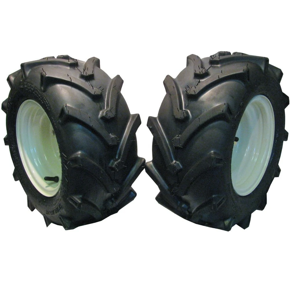 Heavy duty Wheels and Tyres, lawn tractor chevron tread 18x8.50-8