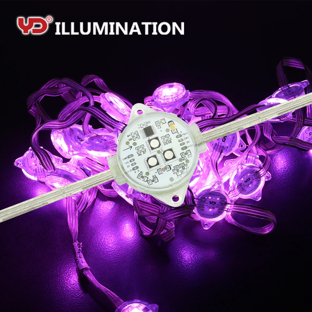 Светодиодный умный однопиксельный серийный узловой модуль dmx