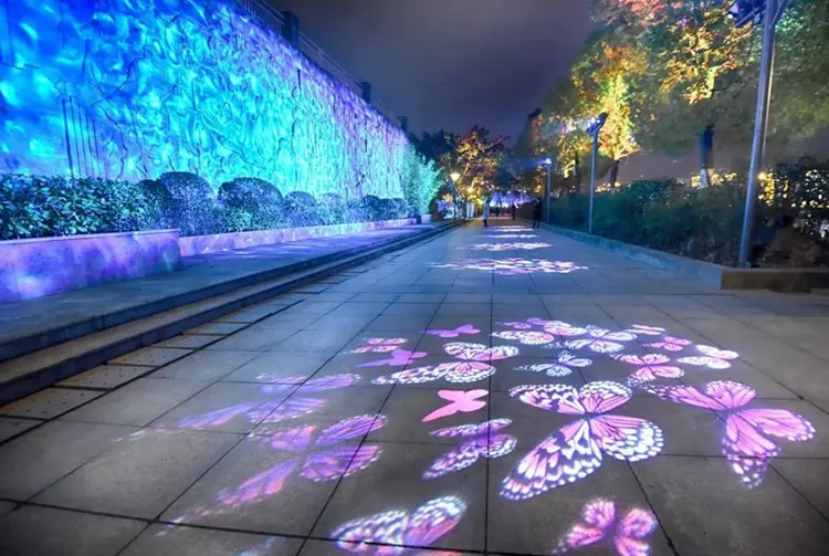 Горячая Распродажа, светодиодная уличная лампа, волнистый свет, проектор с эффектом воды