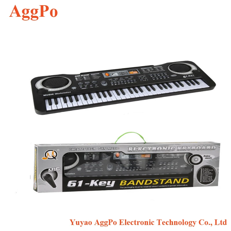 Multi-function 61 keys Piano keyboard Children learning toys electronic organ musical instrument