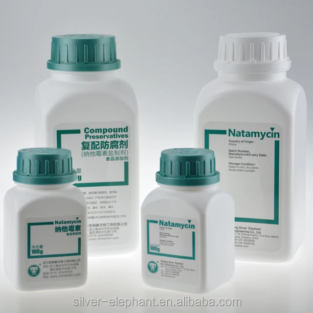 
Save the convenient 2 years Shelf Life natural natamycin cosmetic preservation in lactose preservatives for juices 
