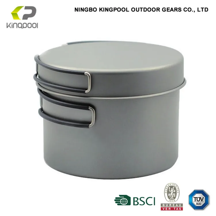 1300 мл элегантный титан Кемпинг набор посуды