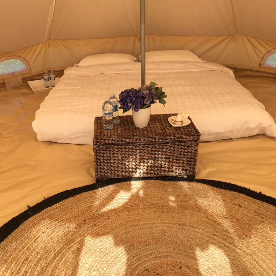 Luxury Outdoor Hotel Indian Luxury 8-10 person Bell Tent
