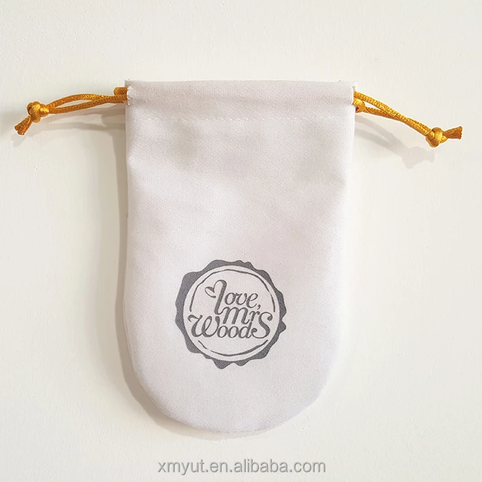 custom velvet drawstring jewellery pouch bag