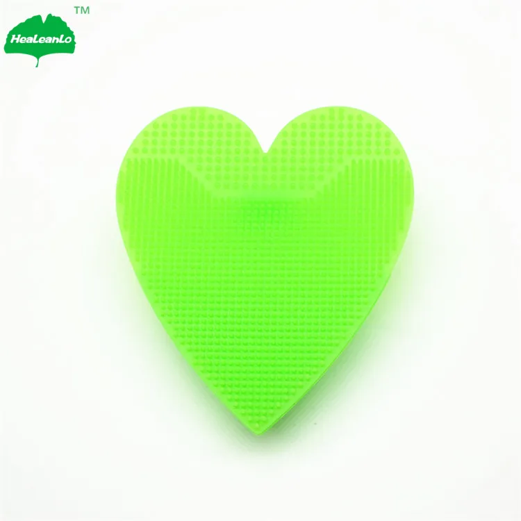 
2020 Wholesale Silicone Makeup Facial Cleansing Brush with Heart Shape 