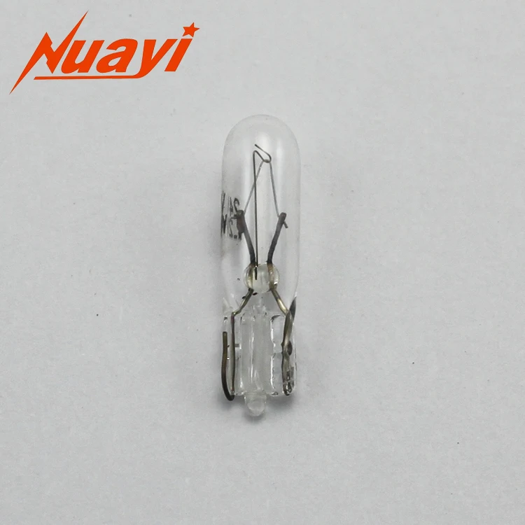 Cheap Flash Bright Light T5 12V 1.2W W2X4.6D Halogen Wedge Bulbs