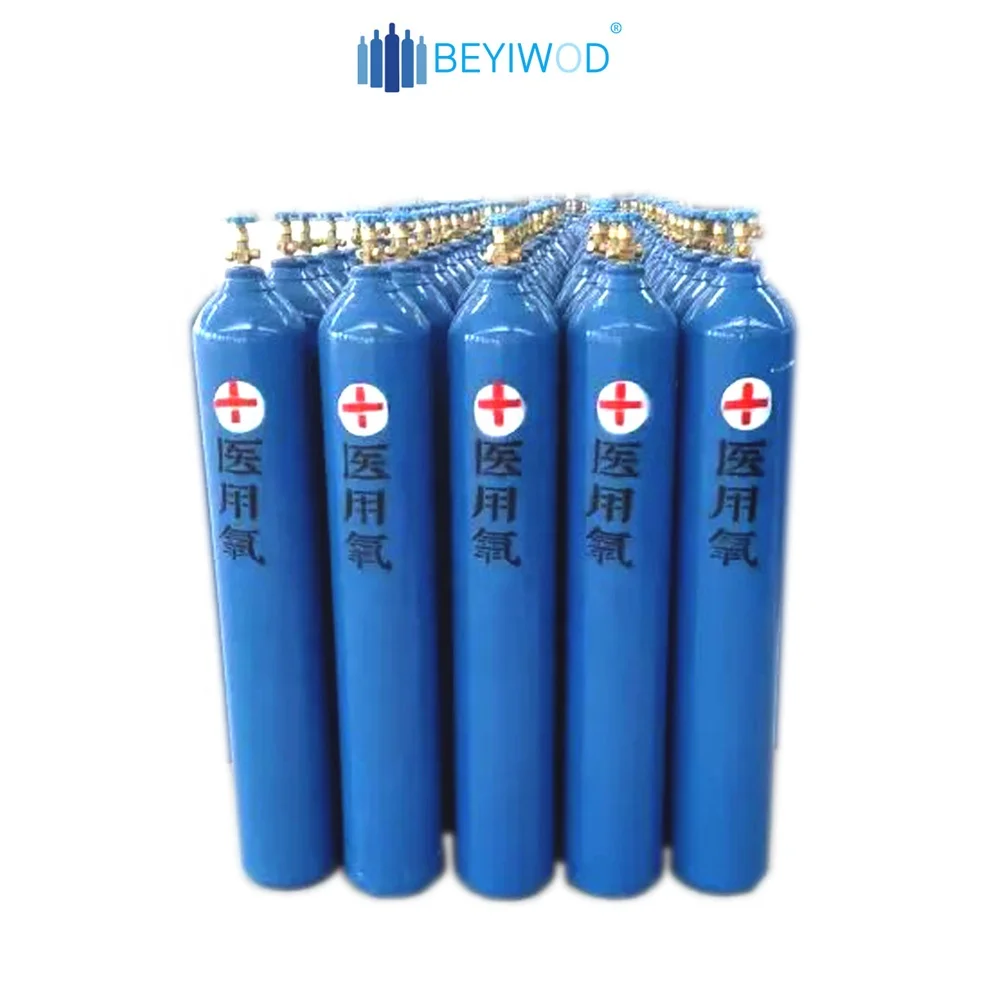 BEYIWOD WP150BAR WP200BAR 2L 5L 8L 40L 50L 10l стальной кислородный баллон медицинский кислородный баллон на колесиках для продажи