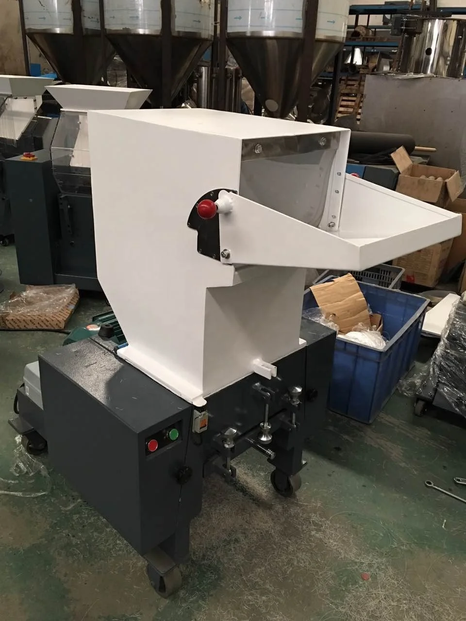 stainless steel plastic recycling crusher machine