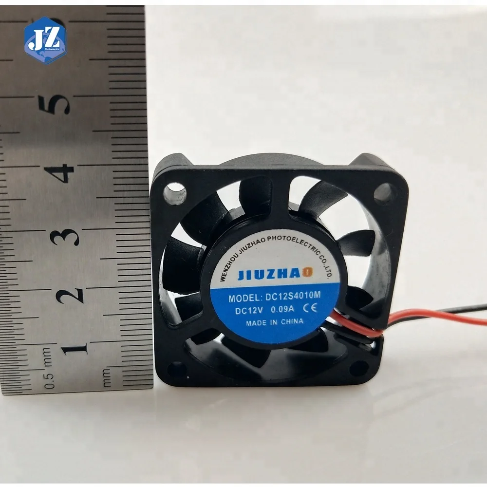 Top Sales 40mm 40x40x10 4010 Mini DC Brushless Computer CPU Cooling Fan 5v 12v Micro 4cm Electronic Motor 40mm DC Fan