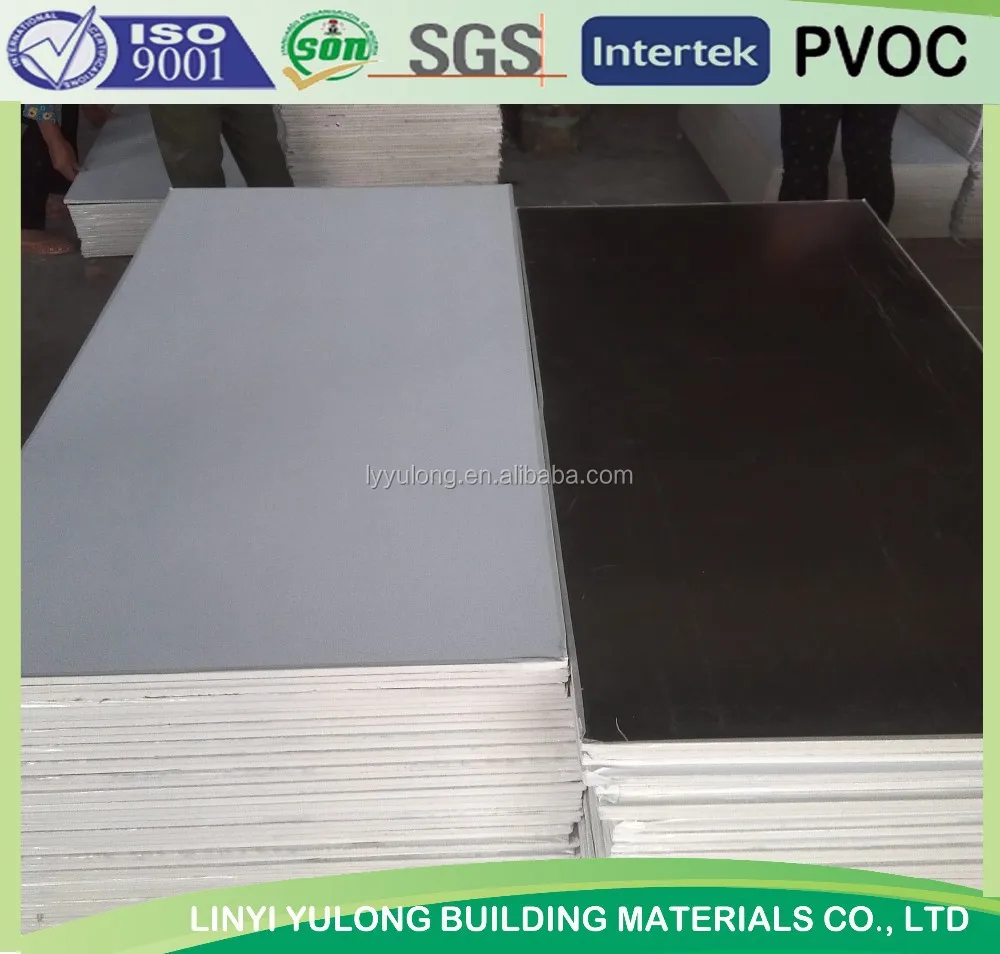 
2016 good quality pvc gypsum ceiling tile/board 