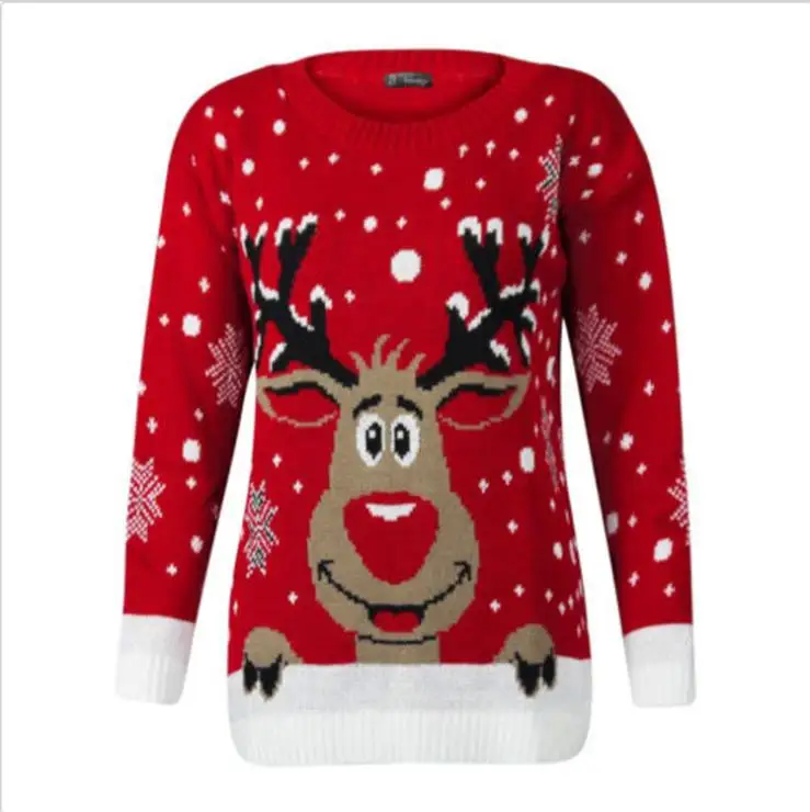 scoop crew neck crewneck sweater custom wholesaler lighted wholesale ugly christmas sweater