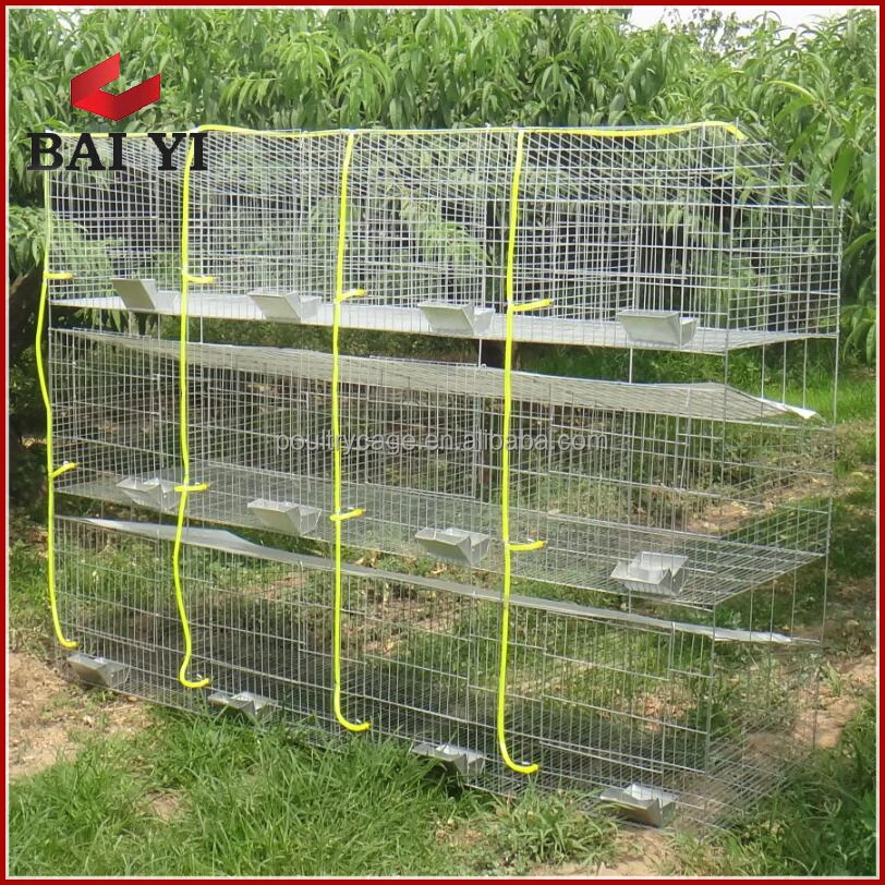 Commercial rabbit breeding cage for hot sale