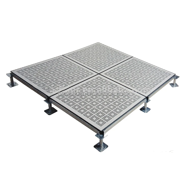 
Alibaba China supplier pvc anti-static steel airflow raised access floor 