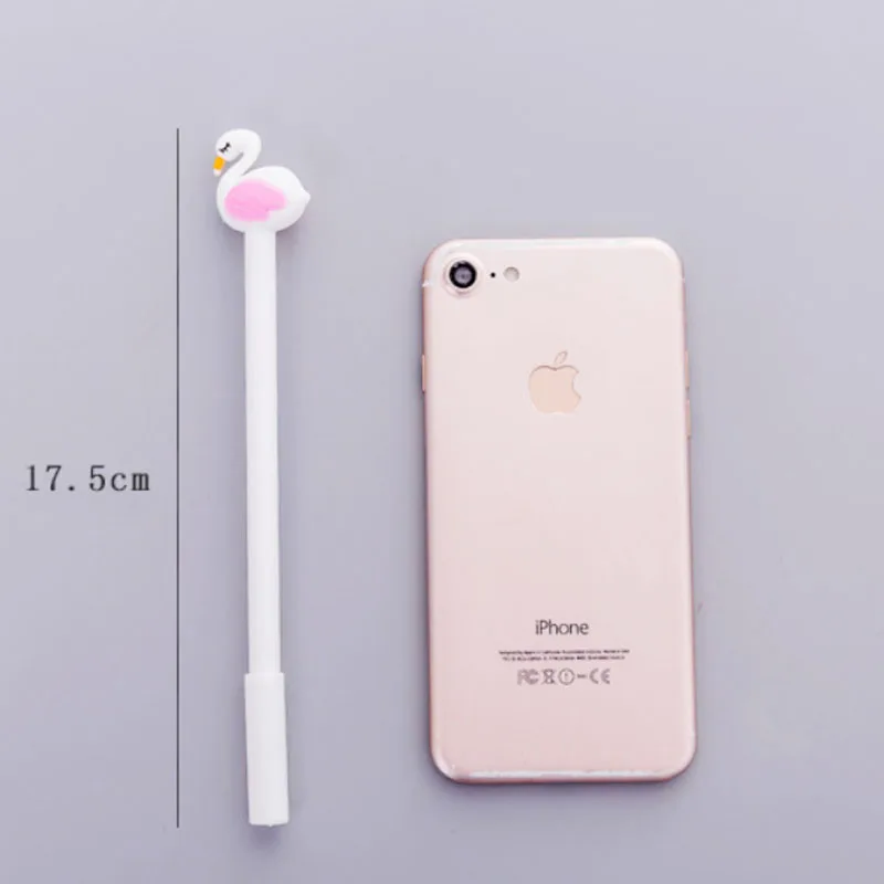 Новинка 0,5 мм кавайная мультяшная ручка Фламинго милые Креативные канцелярские принадлежности для девочек школьные офисные канцелярские товары рекламная акция Пластиковые чернила