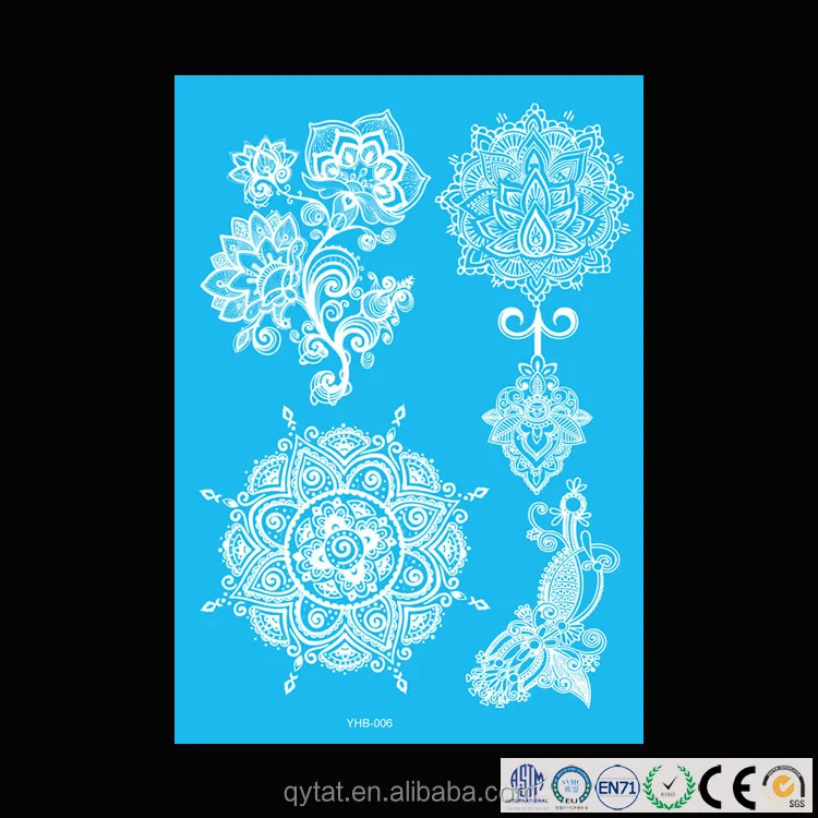 Personalized Cosmetic Standard Fashionable Glamorous Naked Woman Body Art Flash Henna Tattoo