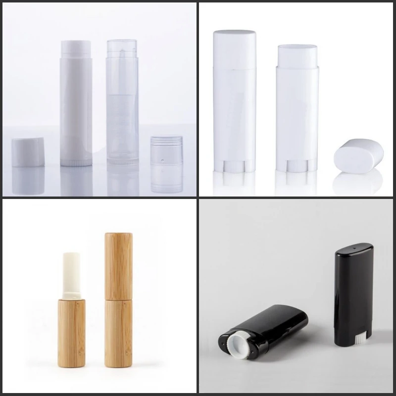 3g 4g 5g 7g 10g 15g food grade empty lip balm container for cosmetics