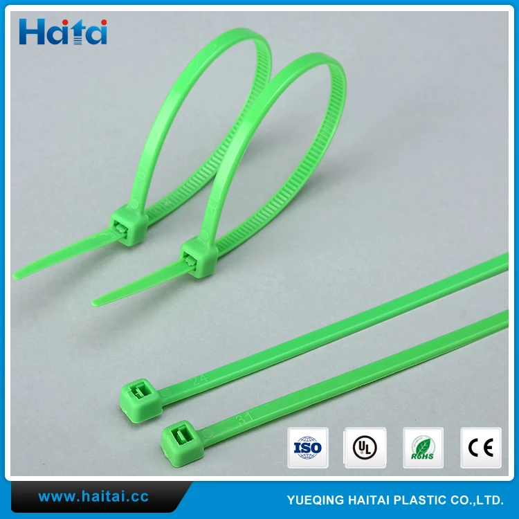 Haitai Yueqing Hot Sales Self-Locking Fabric Electrical Wiring PA66 Nylon Cable Ties
