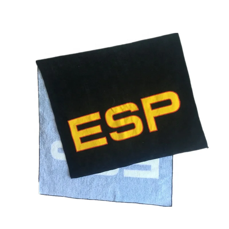 Custom Silk Screen Printed cotton  Beach/Sports towel