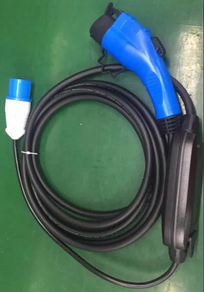 16a Type 1 Sae J1772 Ev Portable Charger 250v Charger Plug