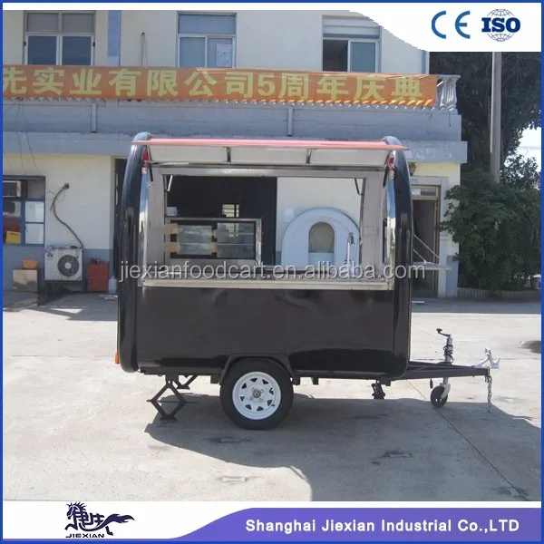 JX-FR220B New Design mobile small food trailer for sale